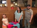 baby reveal dinner party