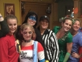 Staff at the Halloween Party